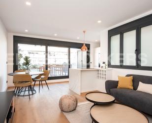Sala d'estar de Àtic en venda en  Barcelona Capital amb Aire condicionat, Calefacció i Parquet