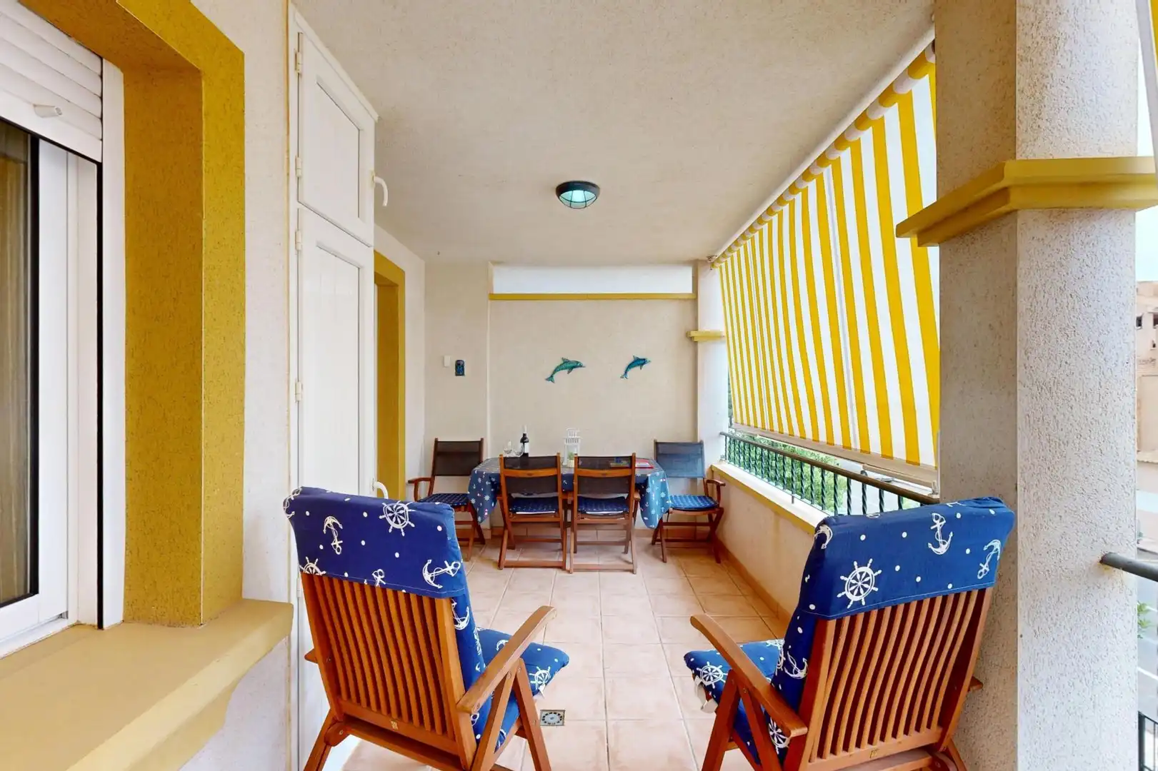 Terraza de Apartamento en venta en Cartagena con Aire acondicionado, Calefacción y Jardín privado