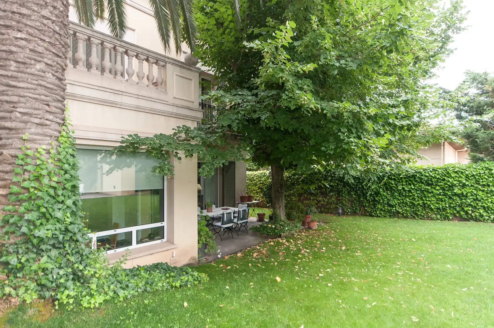 Garden of Houses for rent in Sant Just Desvern  with Air Conditioner, Heating and Terrace