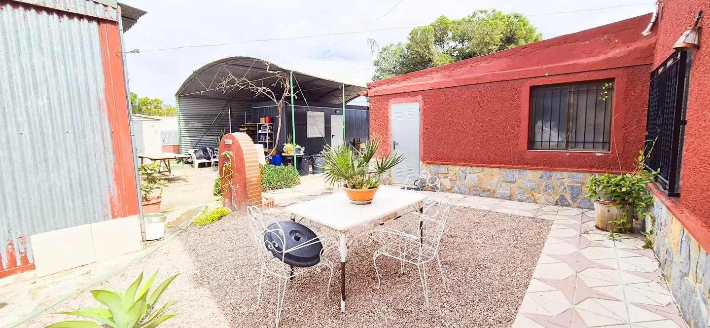 Terrassa de Casa o xalet en venda en Elche / Elx amb Aire condicionat, Jardí privat i Traster
