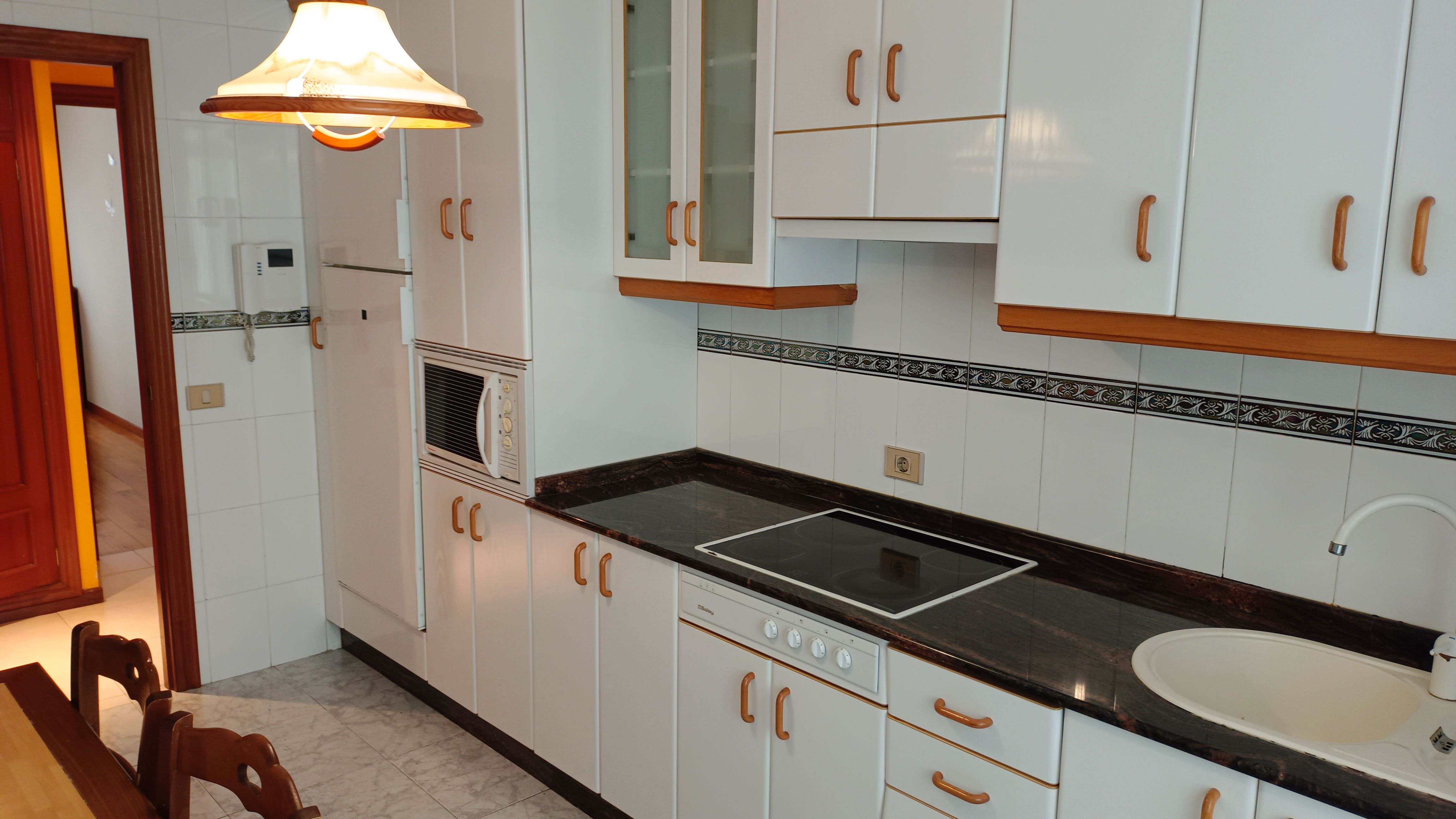 Kitchen of Flat for sale in Vilalba  with Furnished
