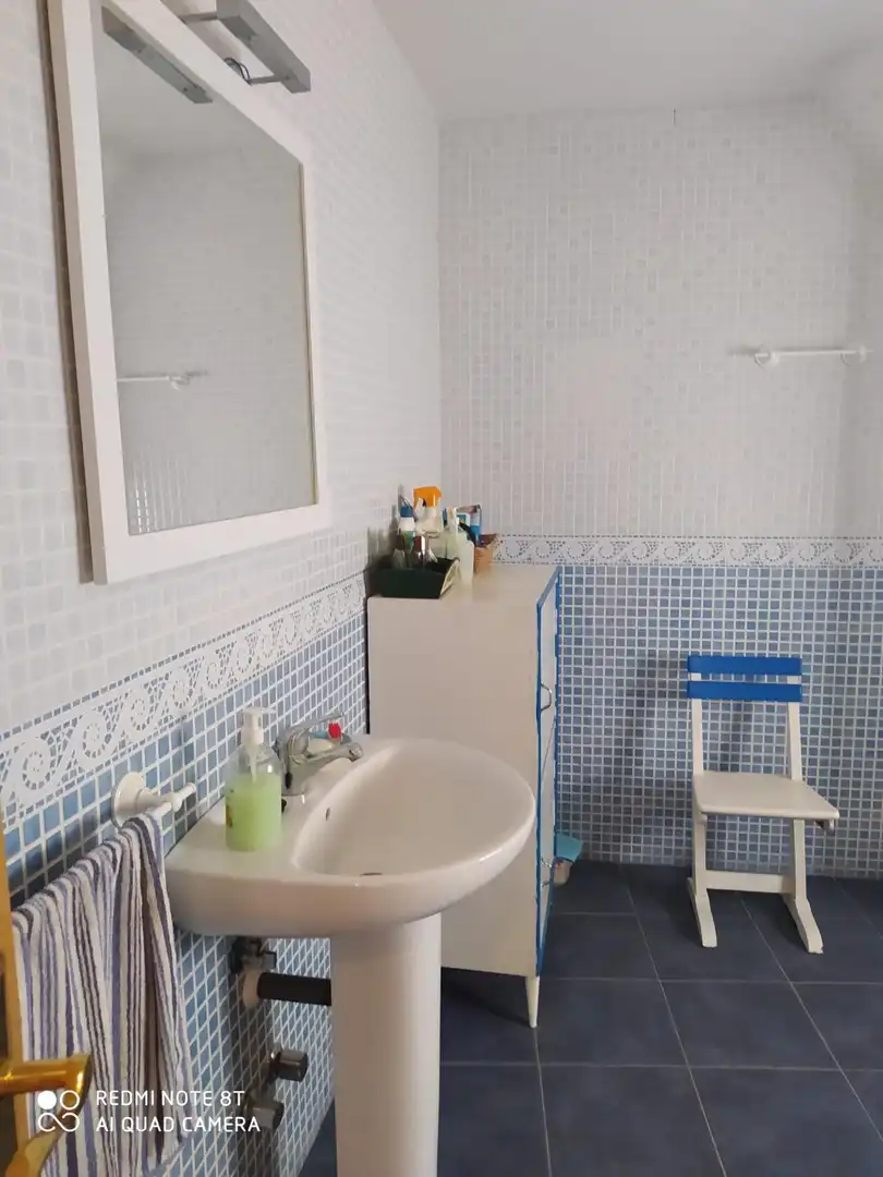 Bany de Casa o xalet en venda en Villamayor de Calatrava amb Jardí privat, Traster i Piscina