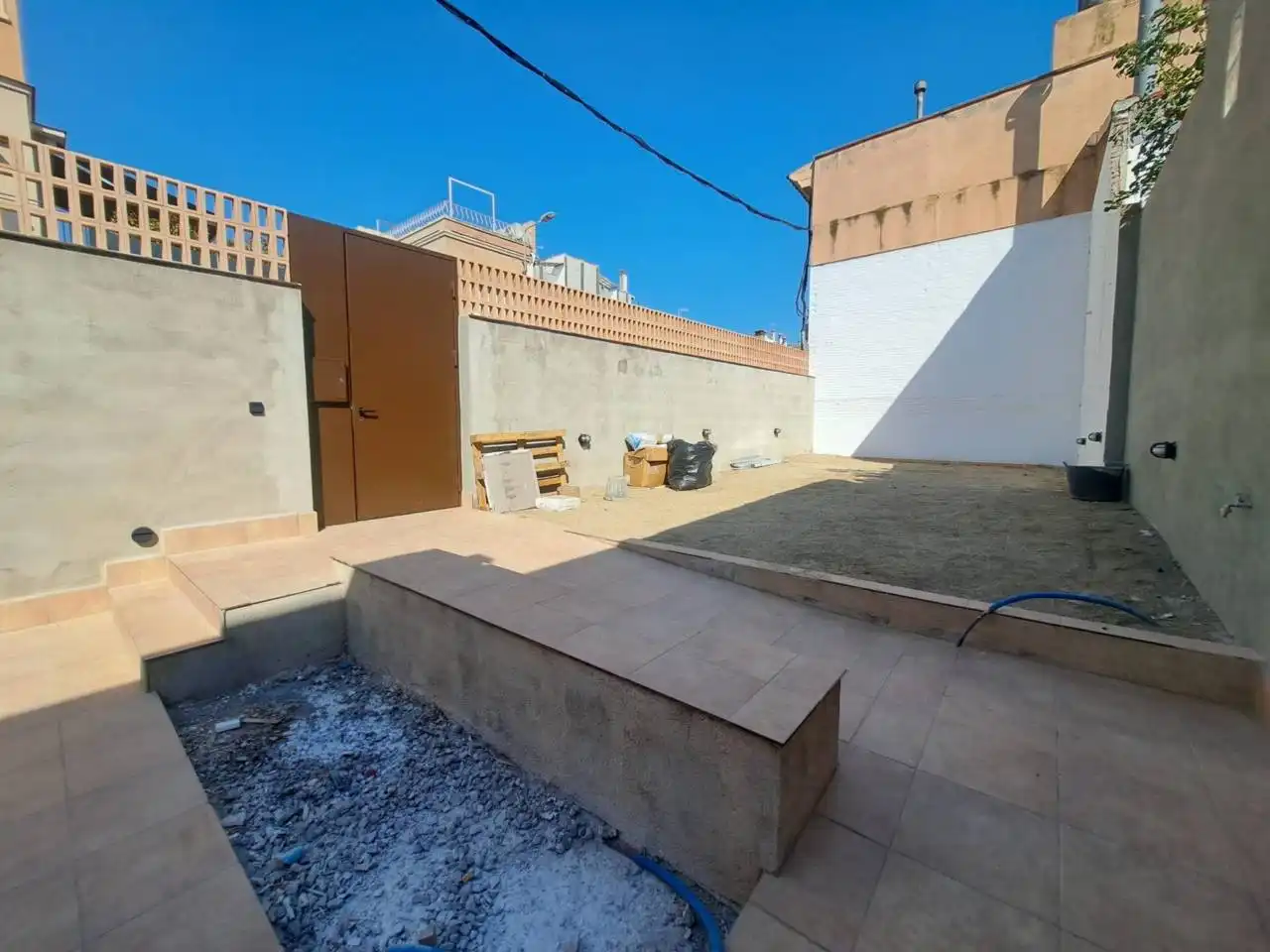 Terrace of Flat for rent in Sabadell  with Air Conditioner, Heating and Private garden