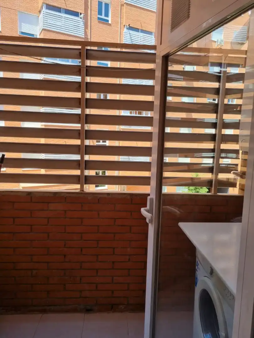 Terraza de Piso de alquiler en Madrid con Calefacción, Parquet y Trastero