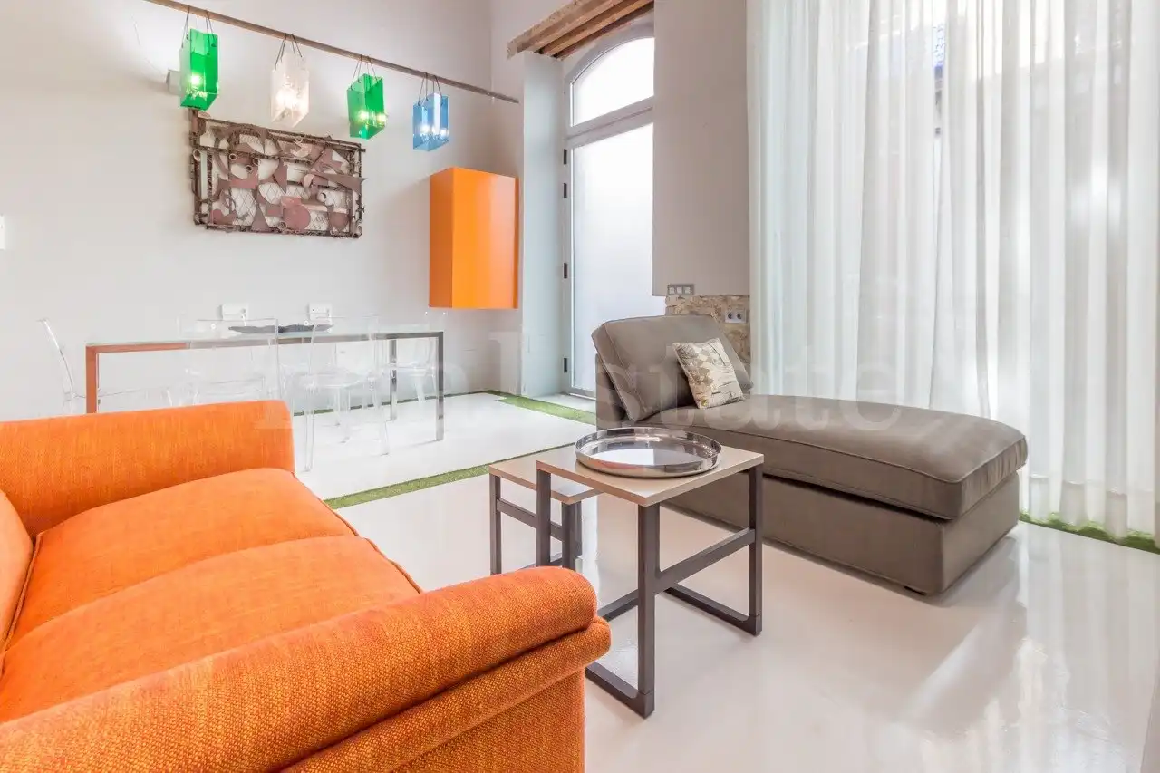 Sala d'estar de Casa o xalet de lloguer en Las Palmas de Gran Canaria amb Aire condicionat, Calefacció i Moblat