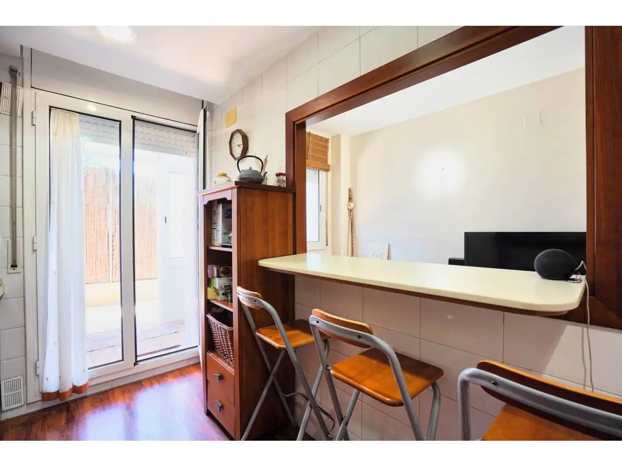 Kitchen of Flat for sale in Polinyà  with Heating, Private garden and Parquet flooring