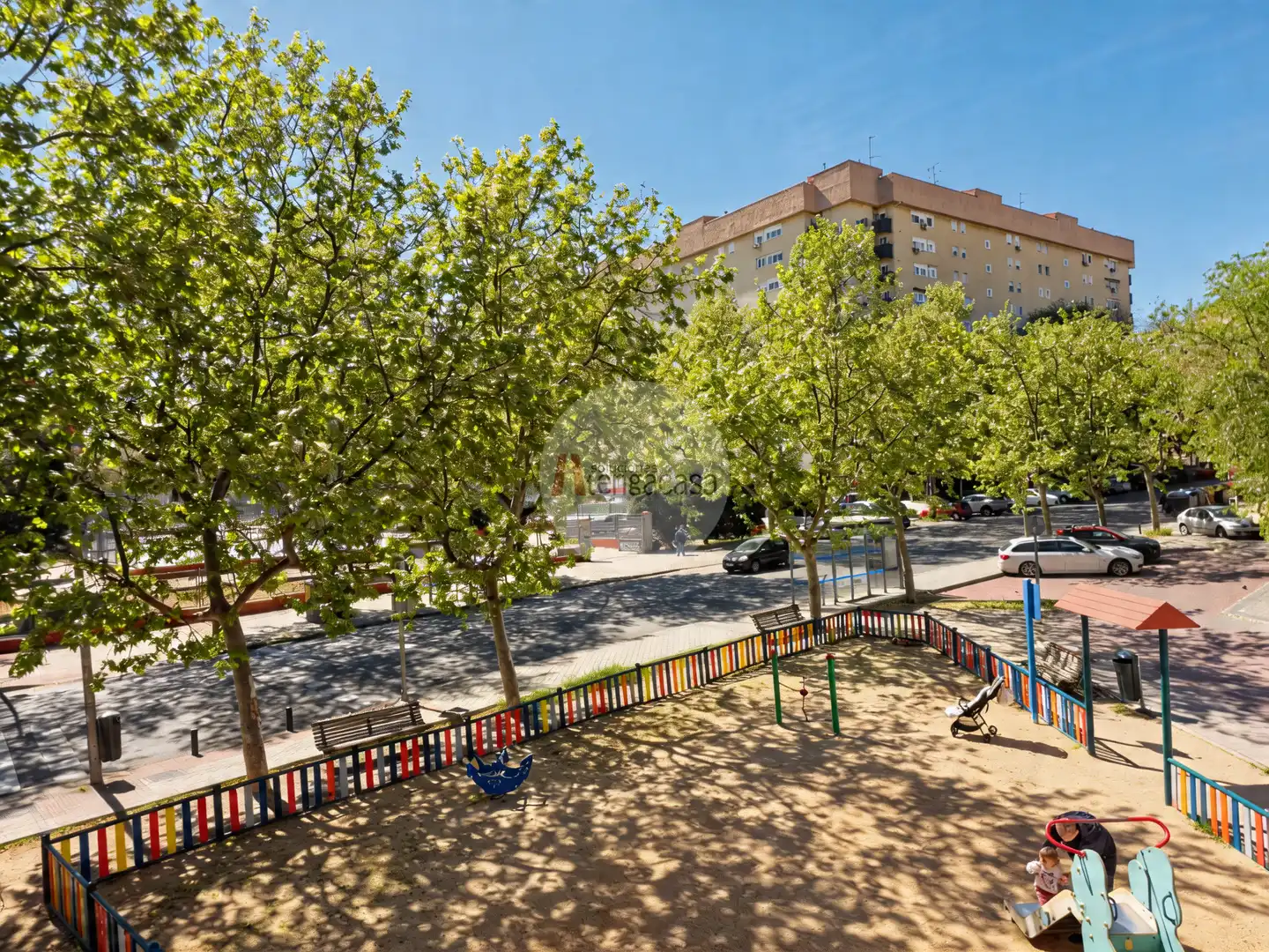Vista exterior de Pis en venda en Madrid amb Calefacció, Moblat i Forn