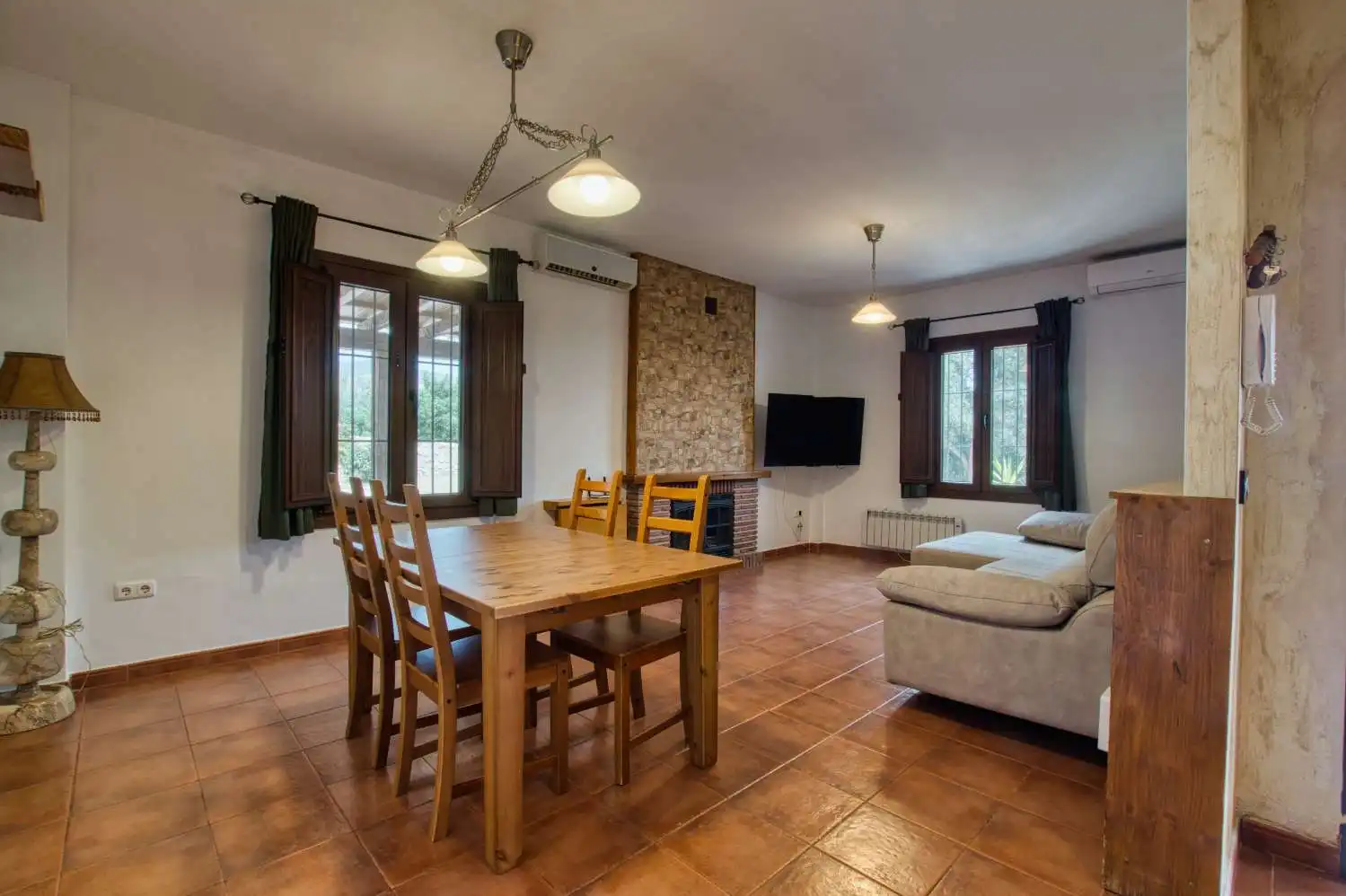 Comedor de Casa o chalet en venta en Periana con Aire acondicionado, Calefacción y Terraza