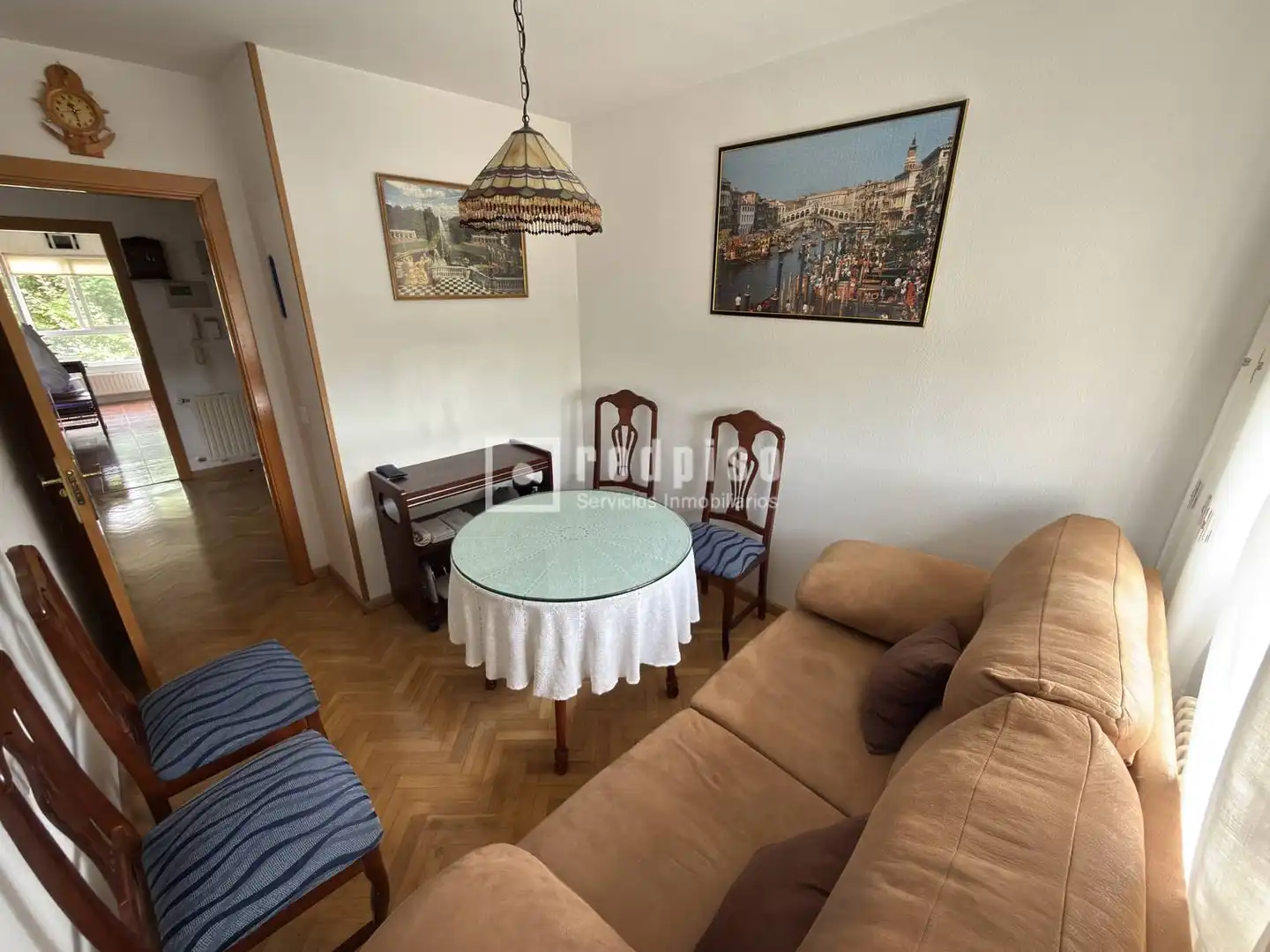 Sala de estar de Piso en venta en Madrid con Aire acondicionado, Calefacción y Jardín privado