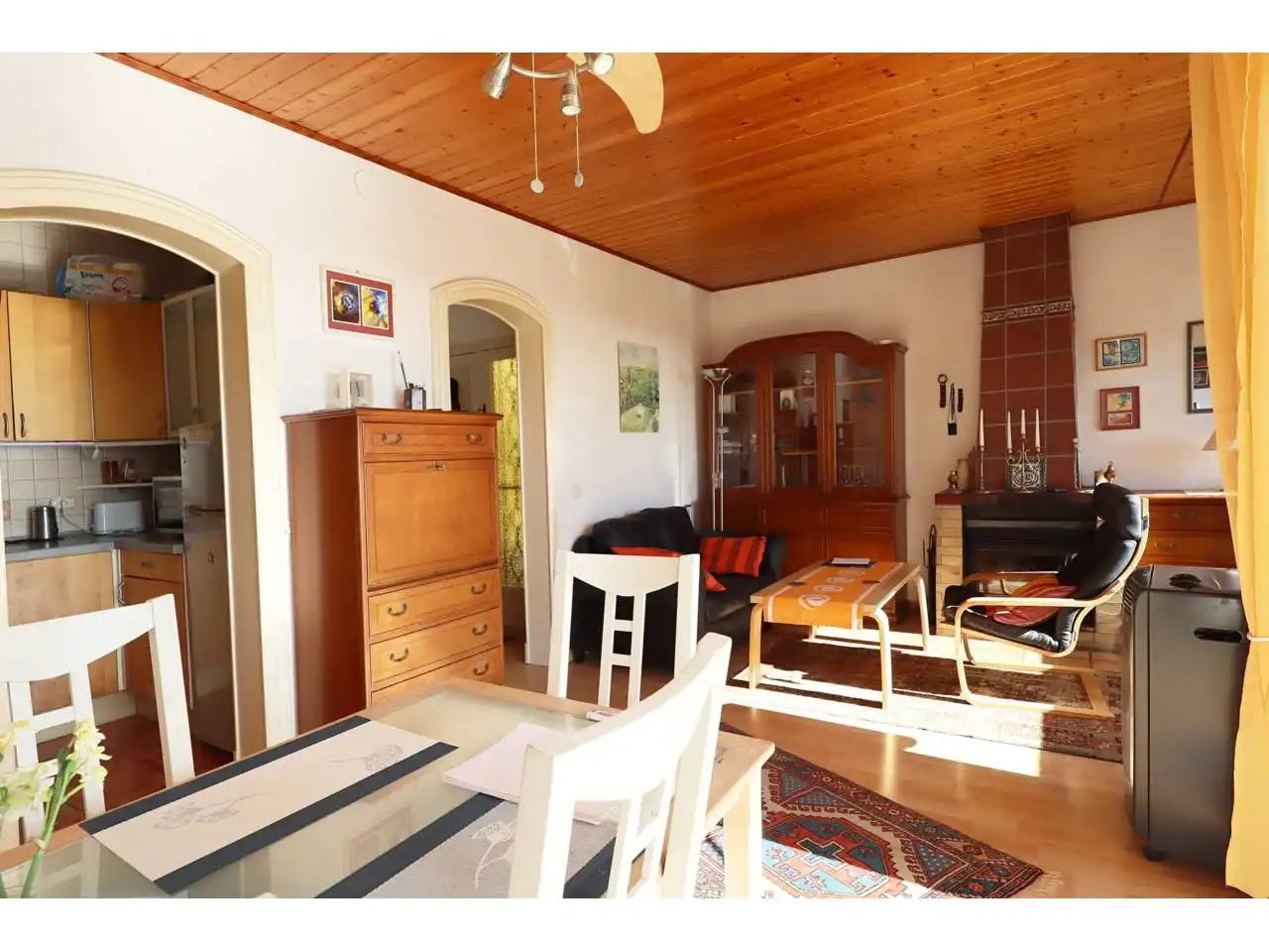 Sala de estar de Casa o chalet en venta en Lloret de Mar con Jardín privado, Terraza y Amueblado