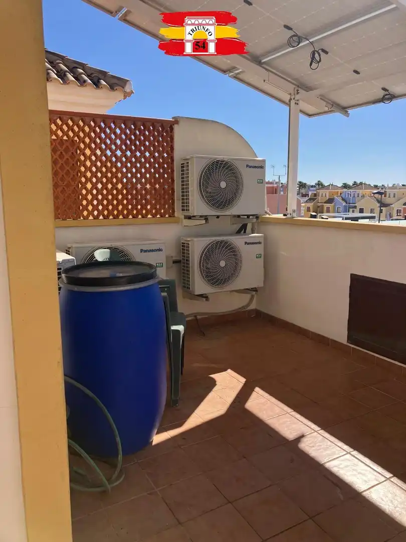 Terraza de Casa o chalet en venta en San Javier con Aire acondicionado, Jardín privado y Amueblado