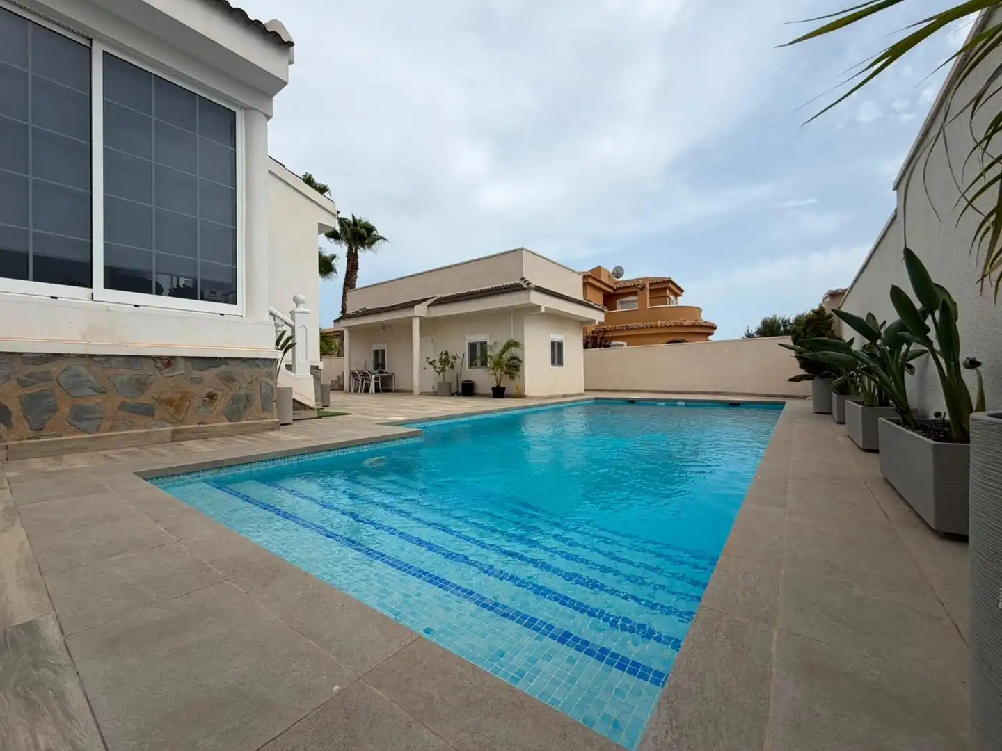 Swimming pool of Houses for sale in Rojales  with Air Conditioner, Private garden and Terrace