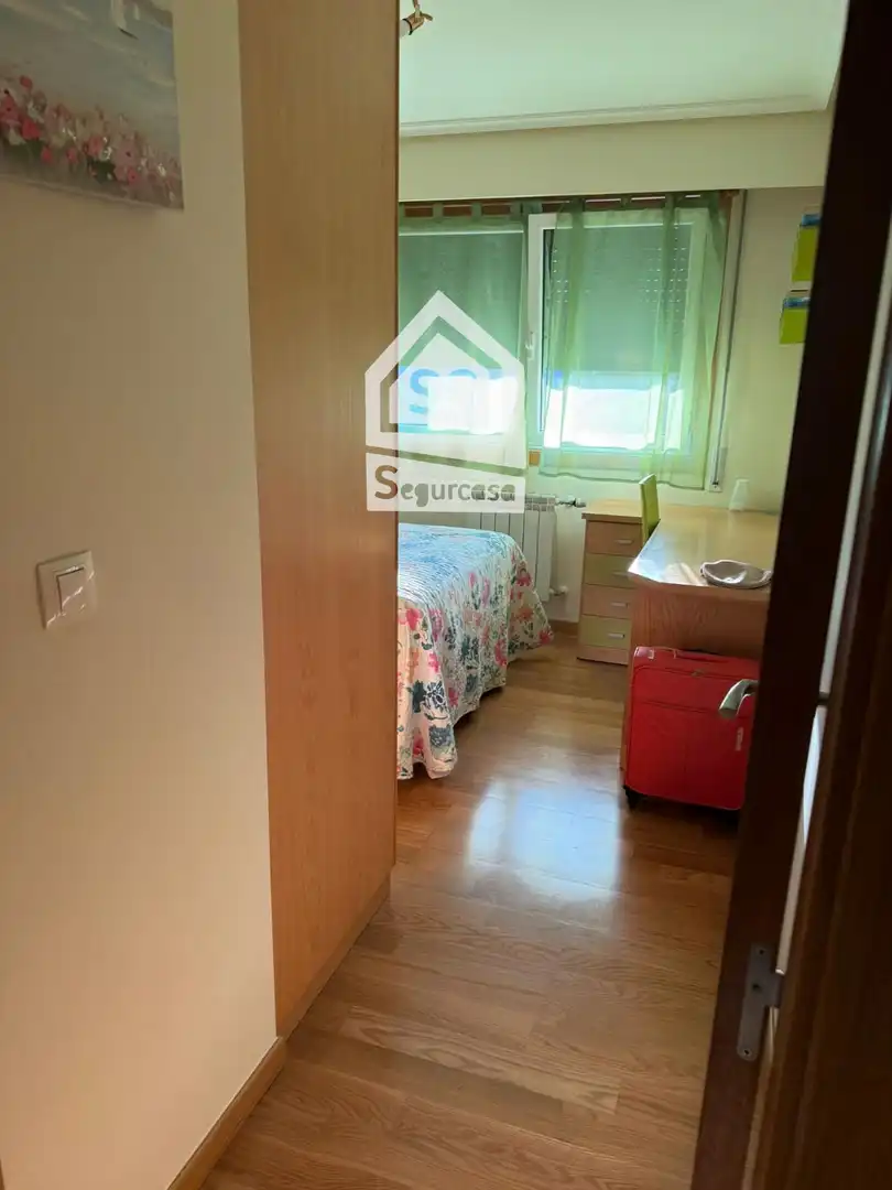 Bedroom of Flat for sale in Ourense Capital   with Heating, Terrace and Storage room