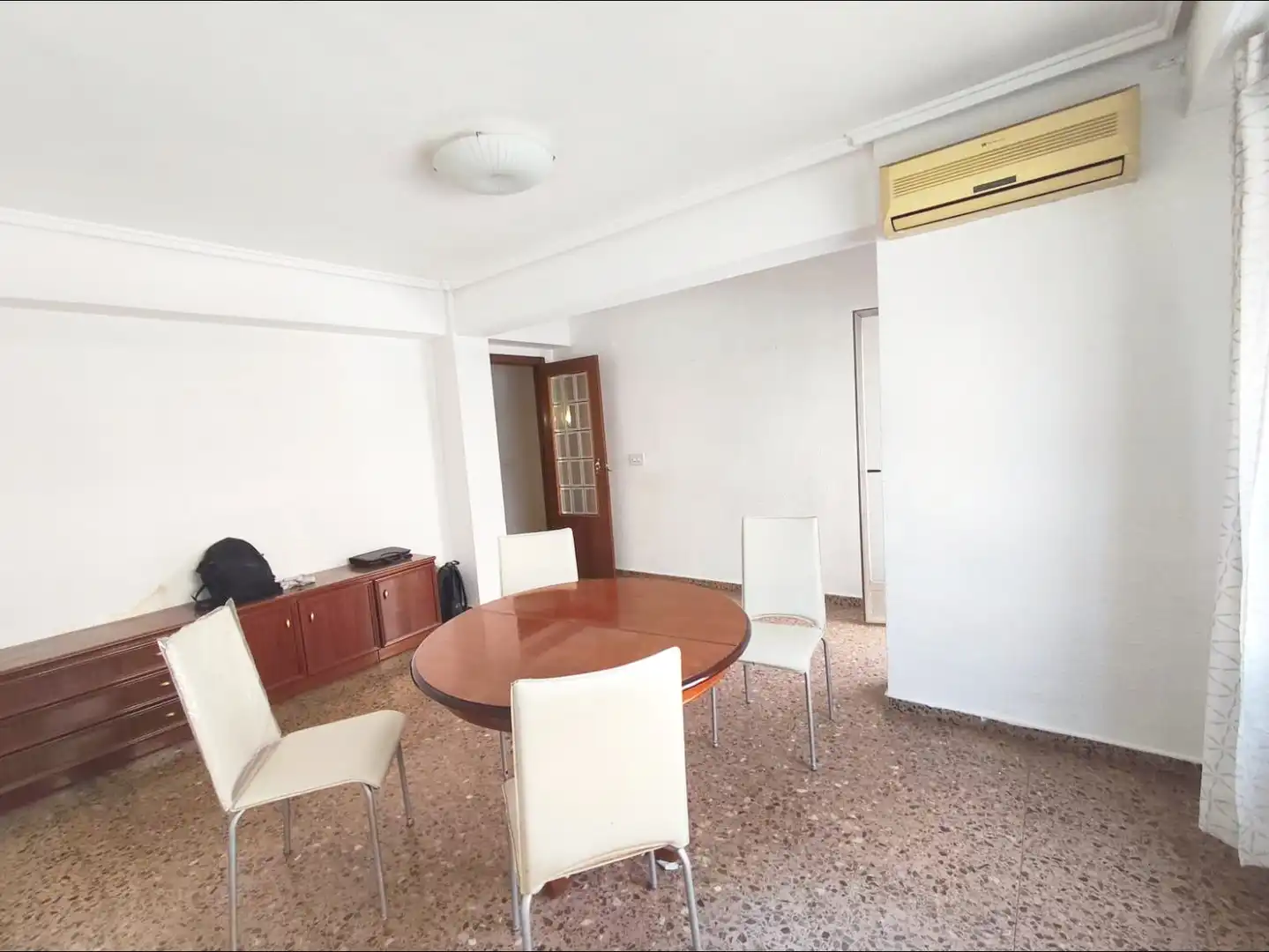 Dining room of Flat for sale in Valencia  with Air Conditioner, Terrace and Balcony