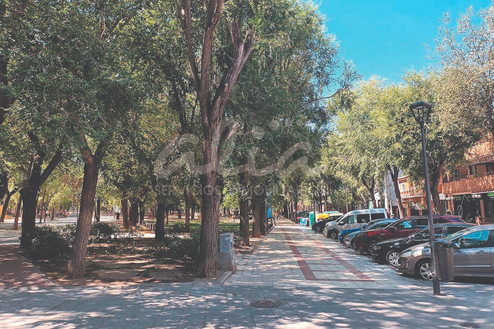 Exterior view of Flat for sale in Pinto  with Air Conditioner, Heating and Parquet flooring