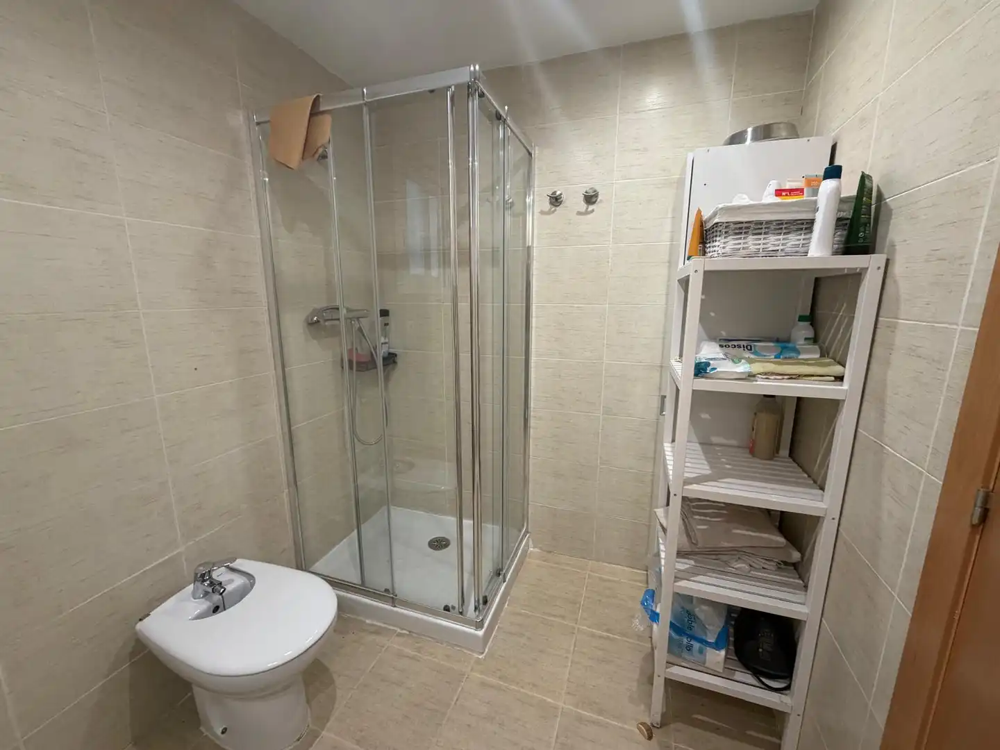 Badezimmer von Wohnung zur Miete in Moncofa mit Klimaanlage, Möbliert und Ofen