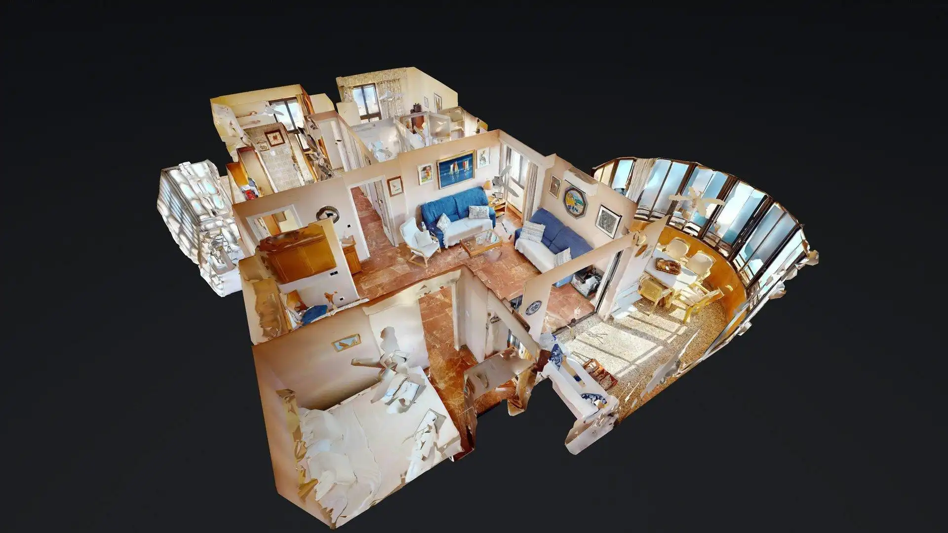 Apartament de lloguer en Elche / Elx amb Aire condicionat, Calefacció i Jardí privat