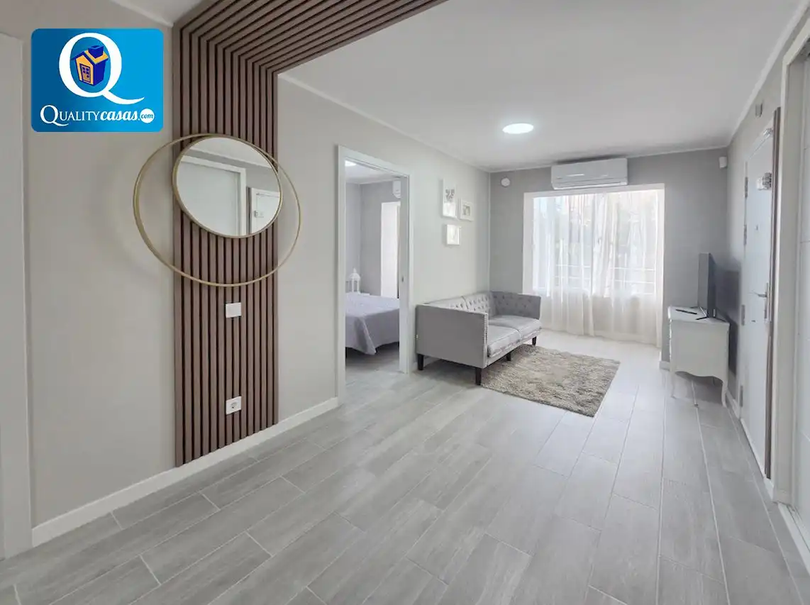Sala de estar de Apartamento en venta en Alicante / Alacant con Aire acondicionado
