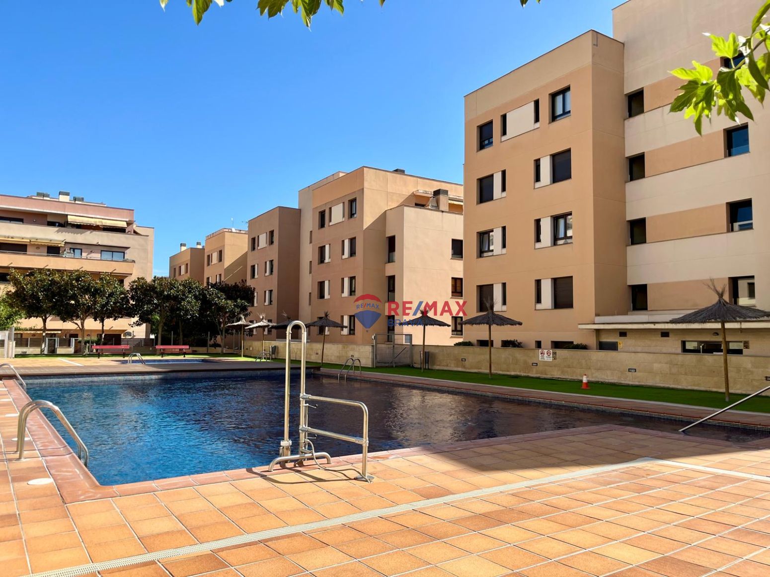 Swimming pool of Flat for sale in Lloret de Mar  with Air Conditioner, Heating and Private garden