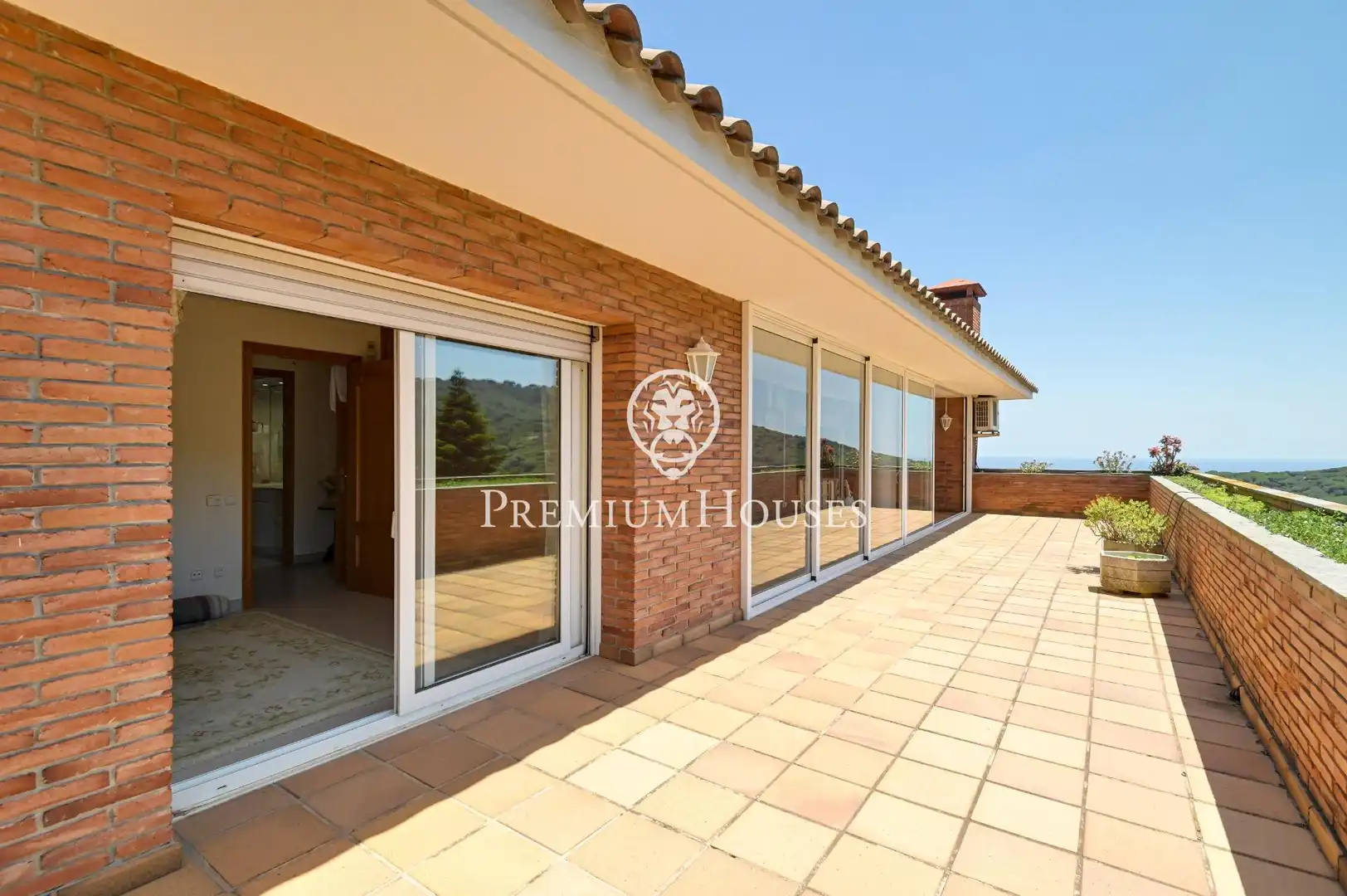 Terrassa de Casa o xalet de lloguer en Argentona amb Calefacció, Jardí privat i Terrassa