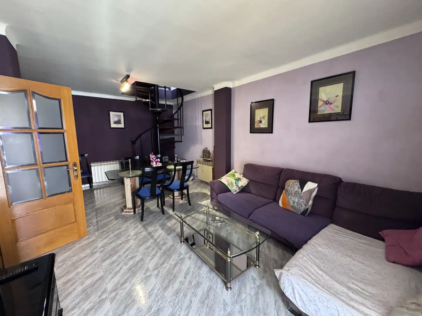 Sala de estar de Piso en venta en Esparreguera con Calefacción y Jardín privado