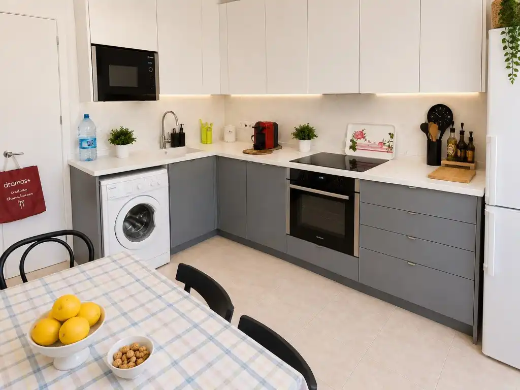 Küche von Wohnung zum Verkauf in Dénia mit Möbliert