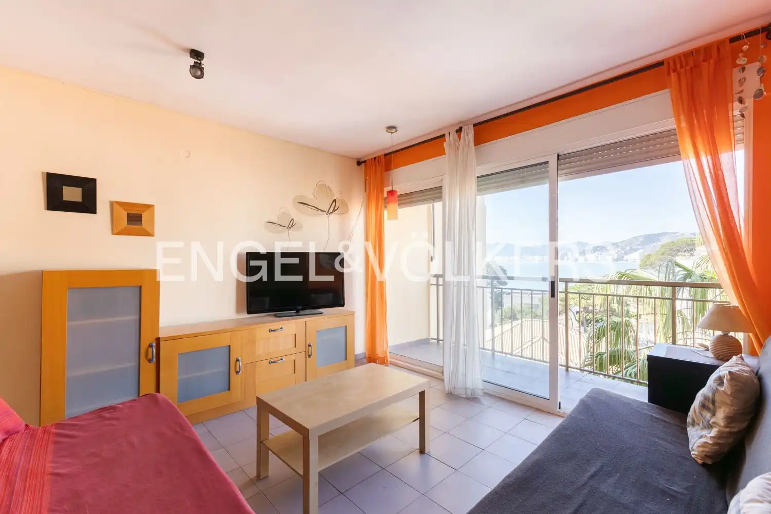 Living room of Flat for sale in Cullera  with Heating, Private garden and Terrace