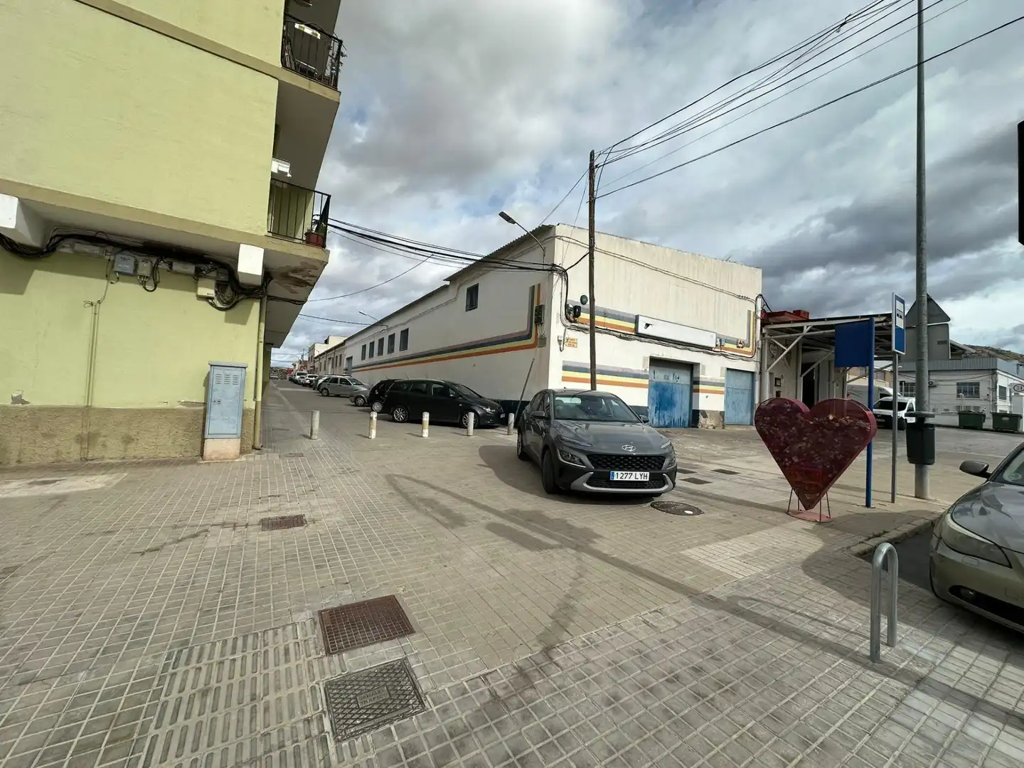 Exterior view of Industrial buildings for sale in Petrer