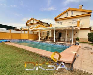 Exterior view of House or chalet to rent in Castellón de la Plana / Castelló de la Plana  with Air Conditioner, Terrace and Swimming Pool