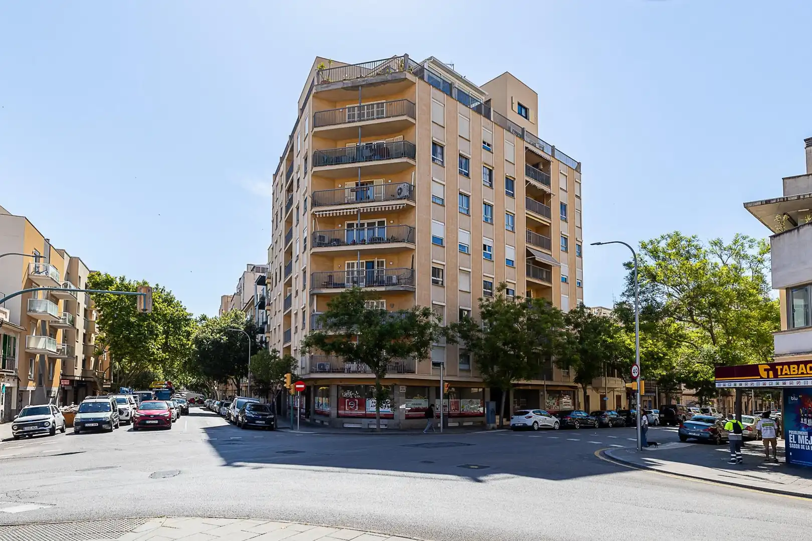 Vista exterior de Àtic en venda en  Palma de Mallorca amb Aire condicionat, Calefacció i Parquet