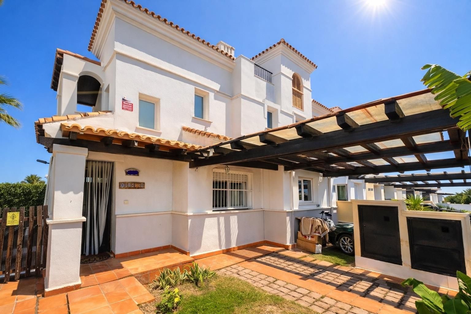 Exterior view of Duplex to rent in Torre-Pacheco  with Air Conditioner, Private garden and Terrace