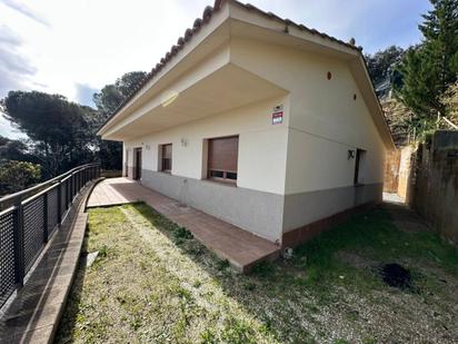 Exterior view of House or chalet for sale in Fogars de la Selva  with Private garden and Terrace