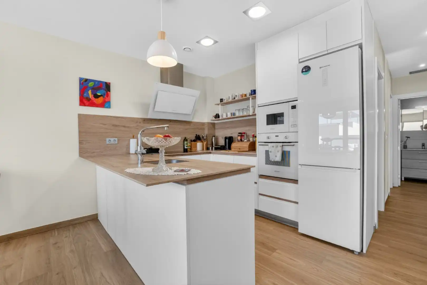Cocina de Casa o chalet en venta en Rojales con Aire acondicionado, Jardín privado y Terraza