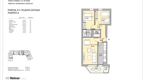 Foto 2 de Piso en venta en   Avenida Araba, Arrasate / Mondragón, Gipuzkoa