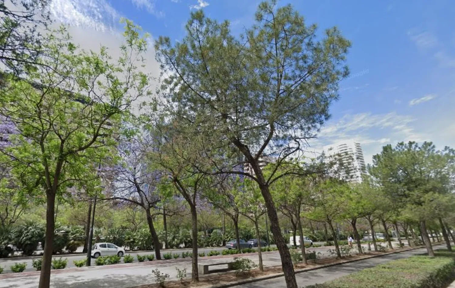 Vista exterior de Apartament de lloguer en  Valencia Capital amb Aire condicionat, Calefacció i Moblat