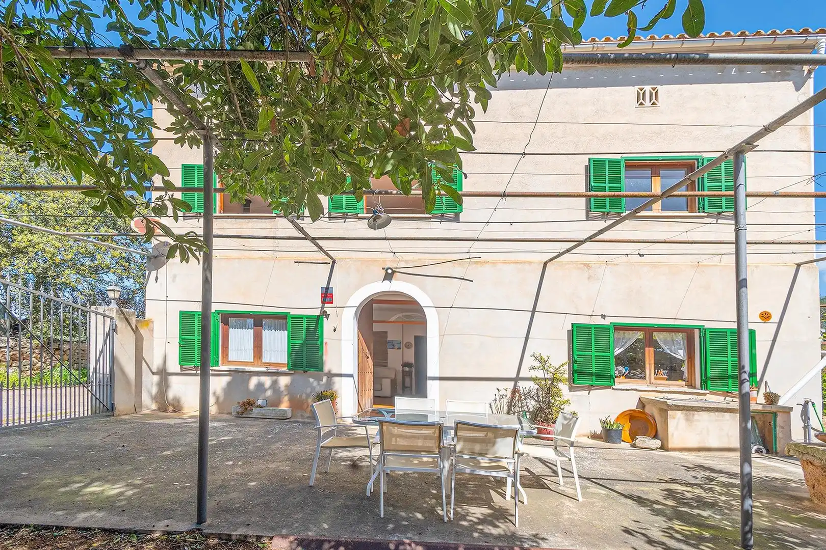 Vista exterior de Casa o xalet en venda en Sencelles amb Jardí privat, Terrassa i Traster