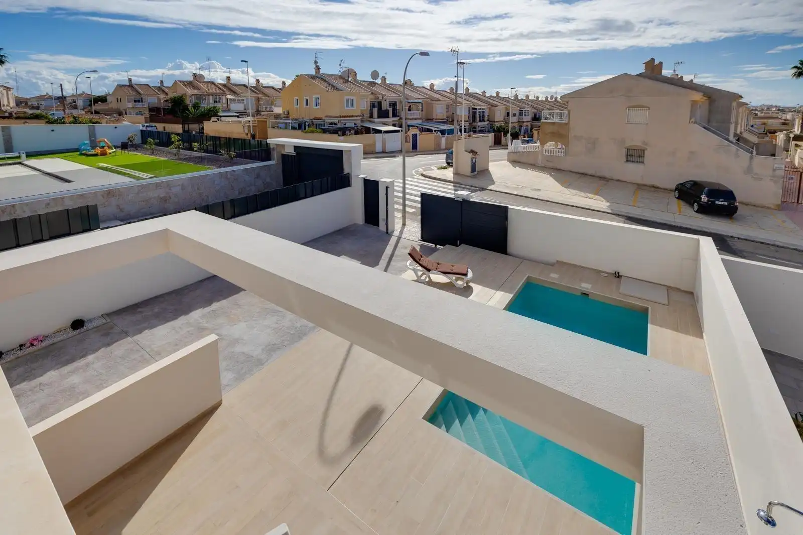 Piscina de Casa o chalet en venta en Torrevieja con Aire acondicionado, Terraza y Piscina