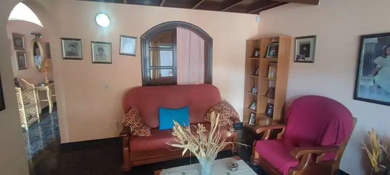 Sala de estar de Casa o chalet en venta en Teguise con Jardín privado, Terraza y Piscina