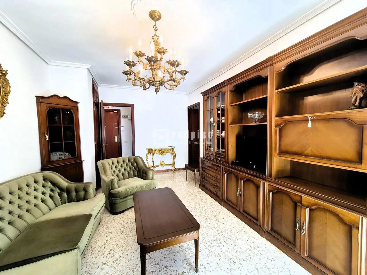 Sala d'estar de Pis de lloguer en Sevilla amb Aire condicionat, Calefacció i Terrassa