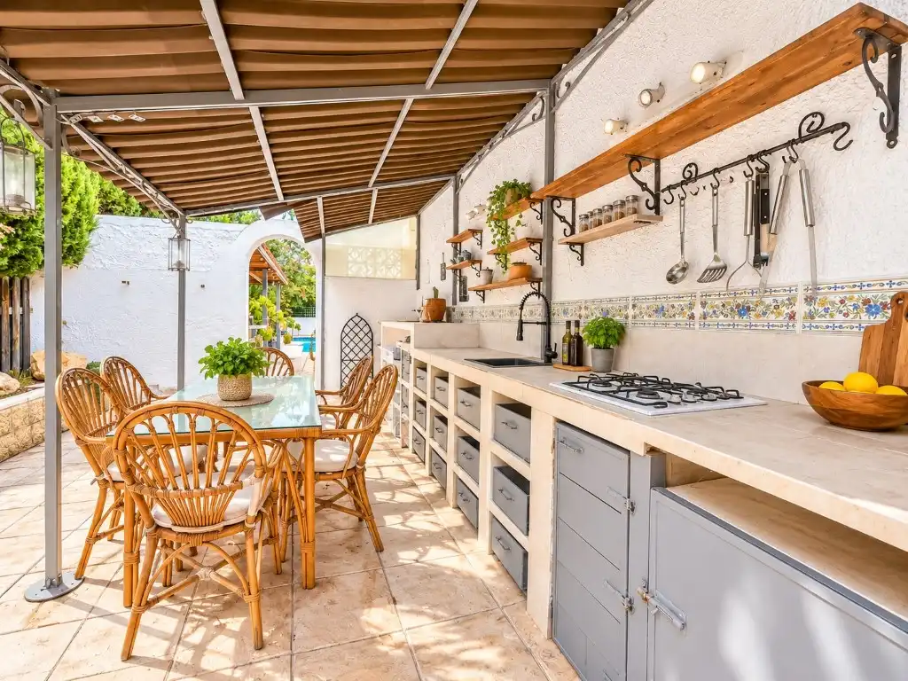 Terrassa de Casa o xalet en venda en Partides comunes - Adsubia