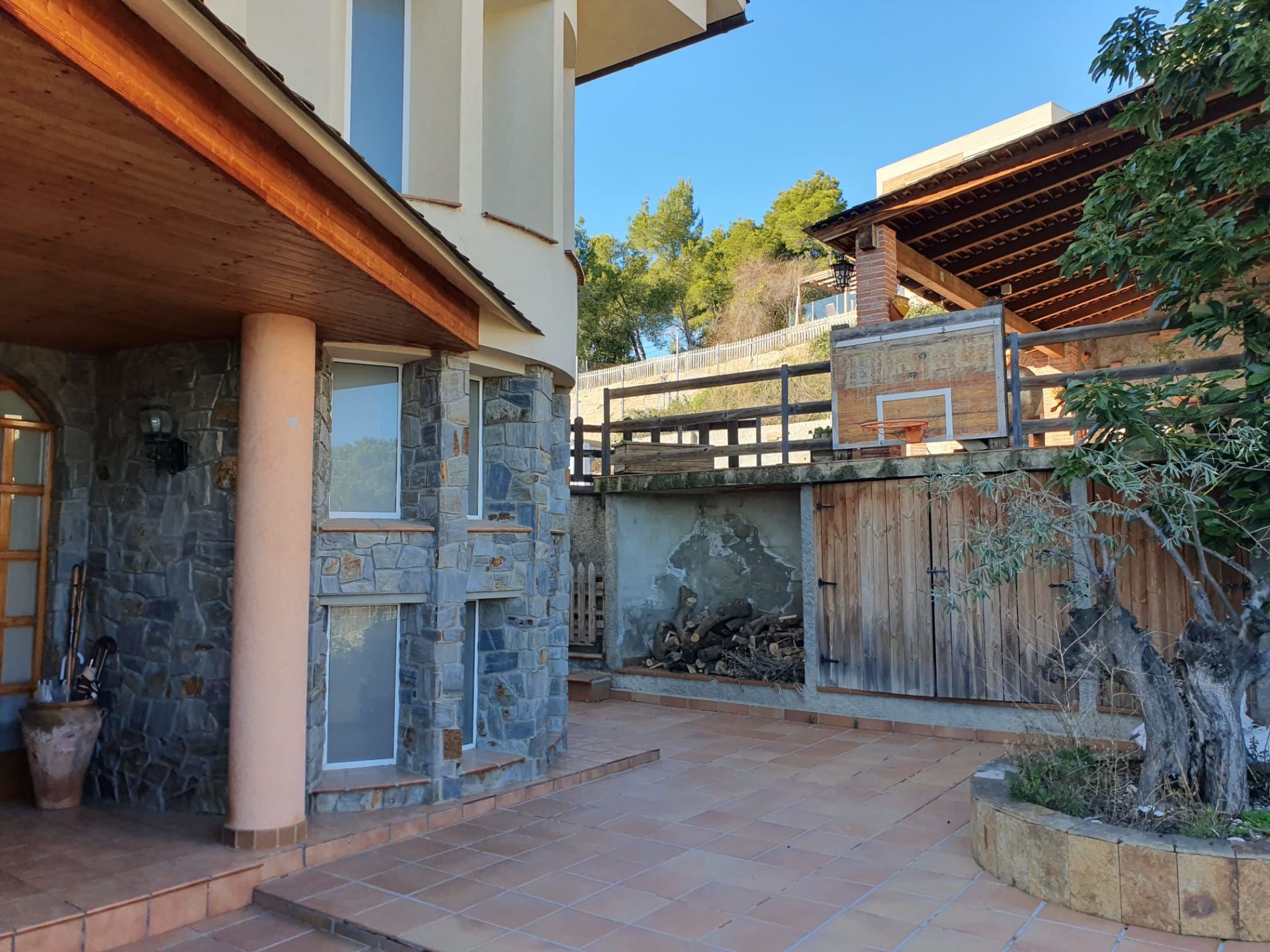 Vista exterior de Casa o chalet en venta en Sentmenat