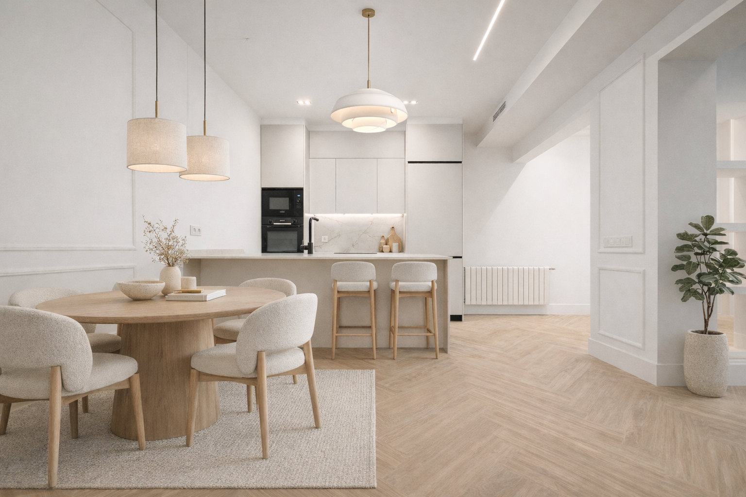 Cocina de Piso en venta en  Madrid Capital con Aire acondicionado, Calefacción y Trastero