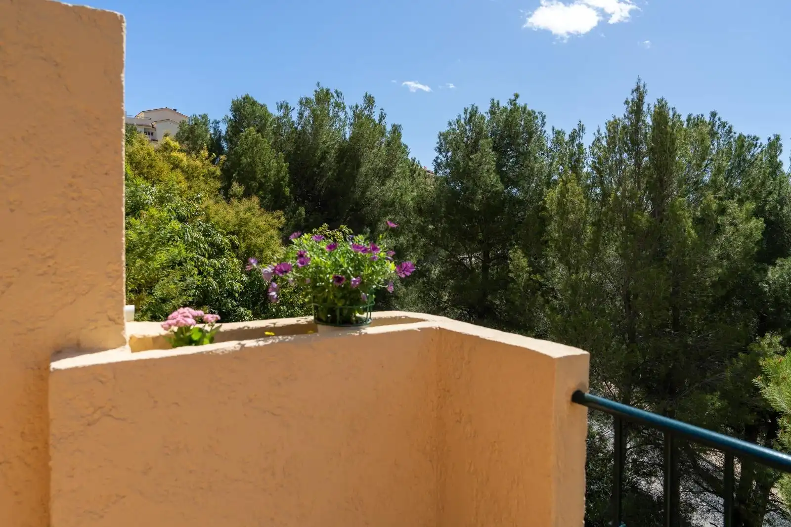 Garten von Einfamilien-Reihenhaus zum Verkauf in Altea mit Klimaanlage, Heizung und Privatgarten