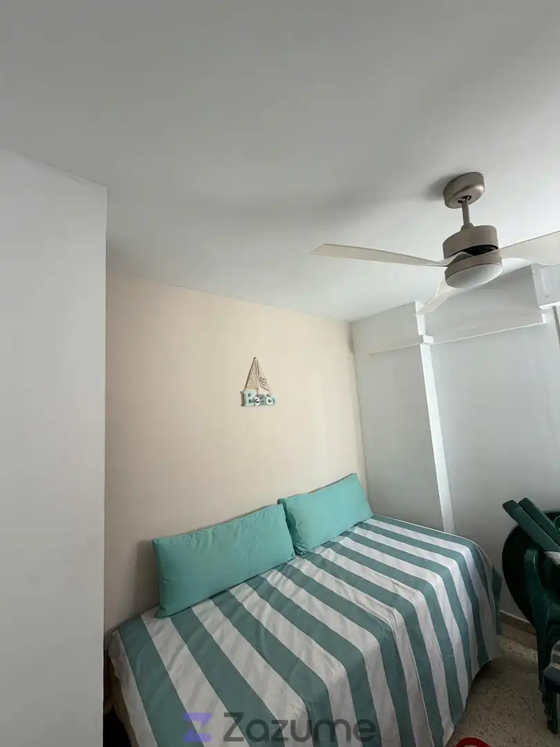 Bedroom of Flat for rent in Piles  with Air Conditioner, Heating and Furnished