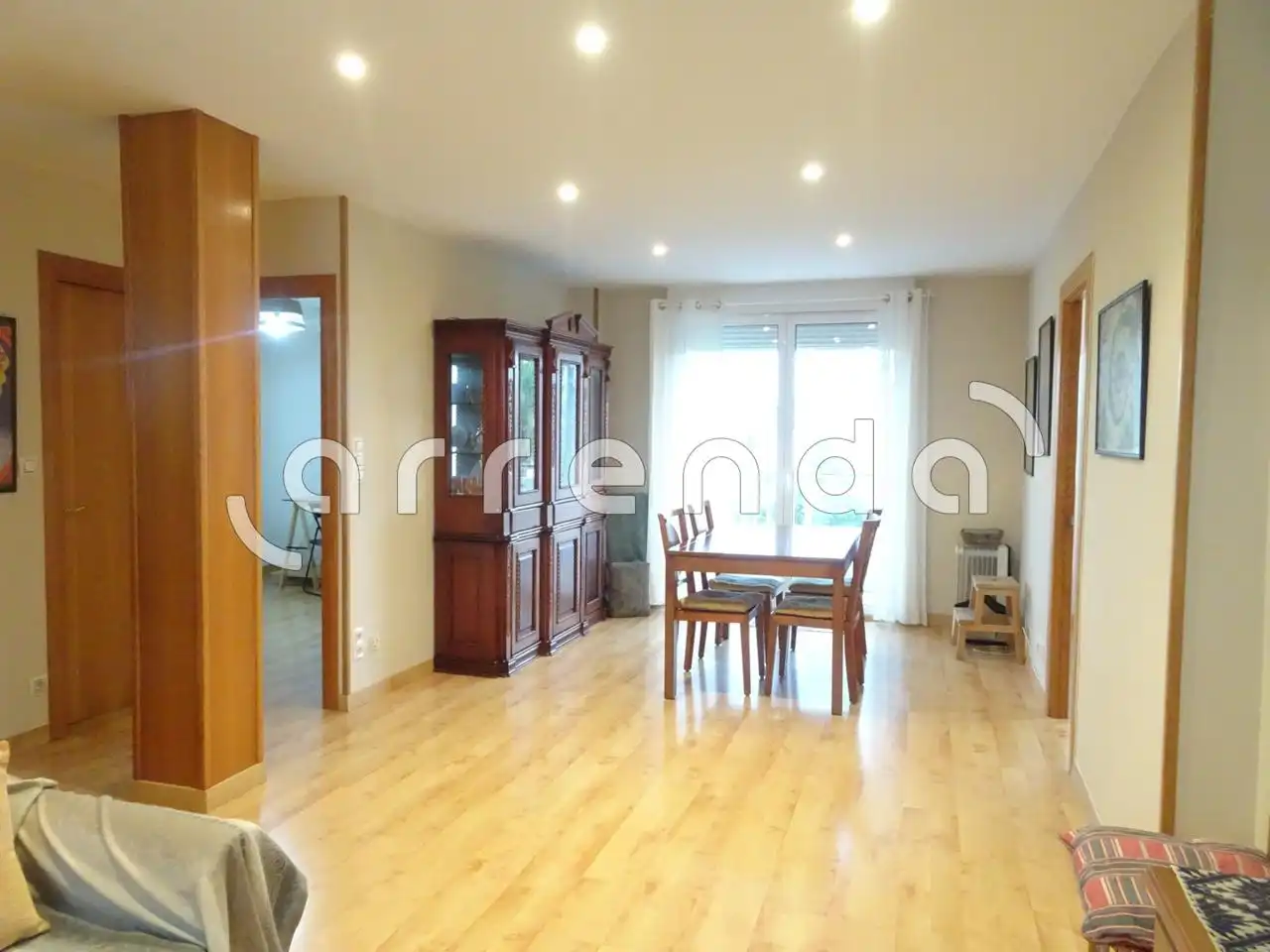 Wohnzimmer von Wohnung zur Miete in Santander mit Heizung, Terrasse und Möbliert
