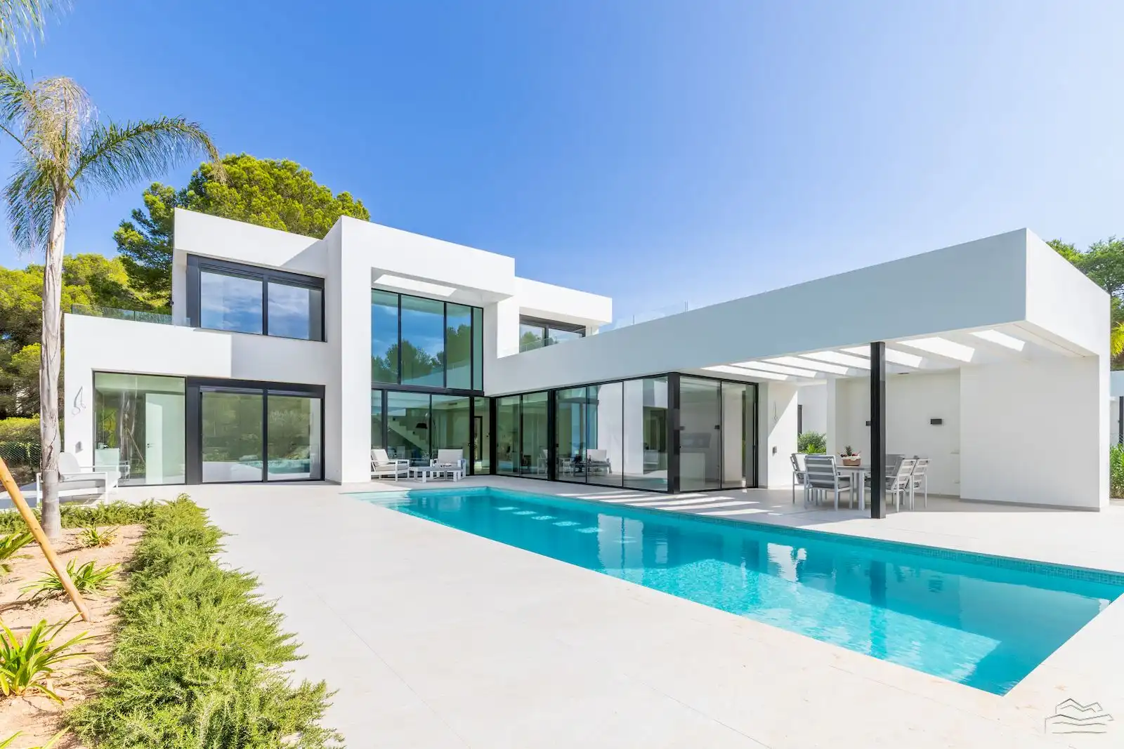 Exterior view of Houses for sale in Jávea / Xàbia  with Air Conditioner, Heating and Private garden