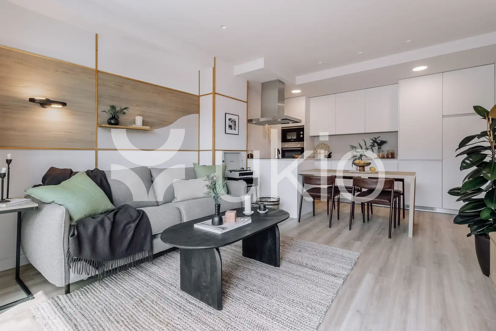 Sala d'estar de Apartament de lloguer en Madrid amb Aire condicionat, Calefacció i Terrassa