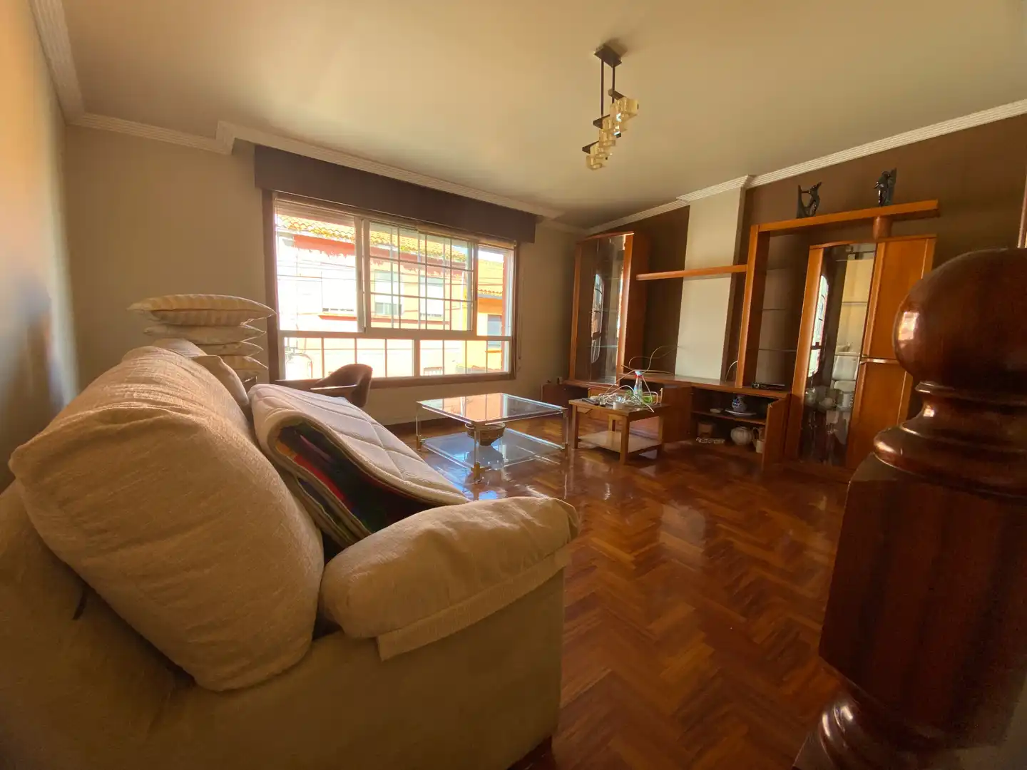 Living room of Detached homes for sale in Vigo   with Parquet flooring