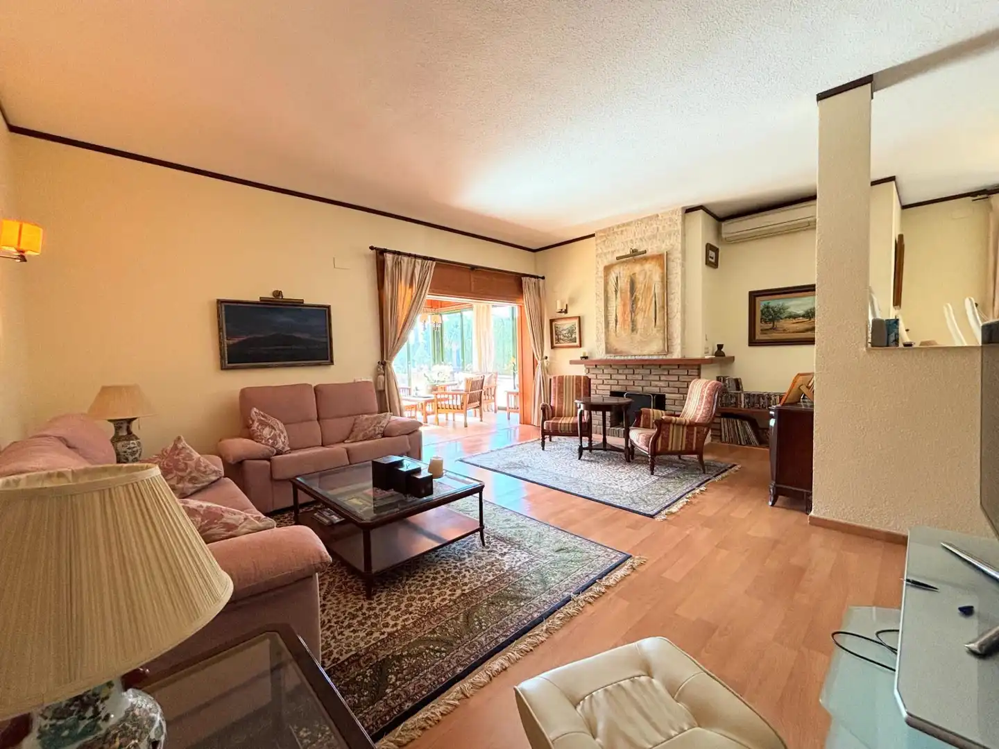Wohnzimmer von Haus oder Chalet zum Verkauf in Benidorm mit Klimaanlage, Terrasse und Schwimmbad