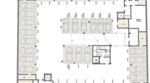 Foto 3 de Garatge en venda a Carrer de Guipúscoa, 16, El Clot, Barcelona